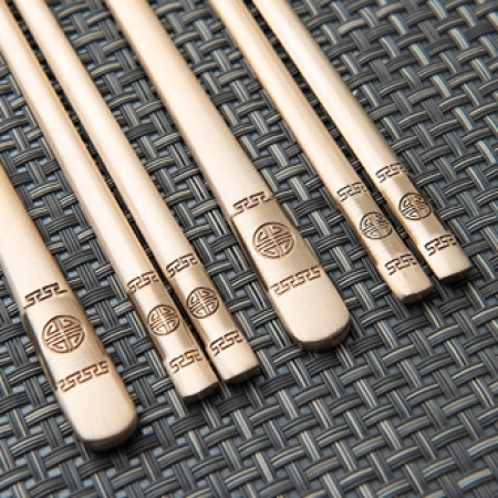 전통문양 방짜유기 수저세트 #2