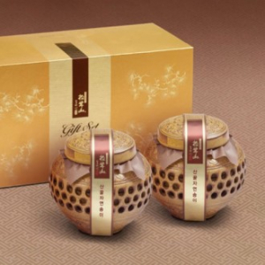 [산꿀자연송이]도자기 400g*2