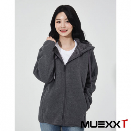 MUYJ04 후리스 안감털 후드집업 #2