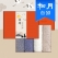 [송월타올] 프리미엄 추석 선물세트(160g 코마 40수 4p + 오렌지 ) + 쇼핑백 (오렌지) // 띠지