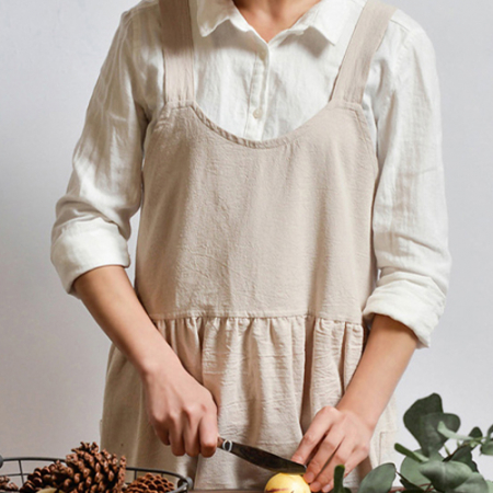 원피스 앞치마 공방앞치마 꽃집앞치마 어린이집 카페 모던 앞치마 (B타입) #2