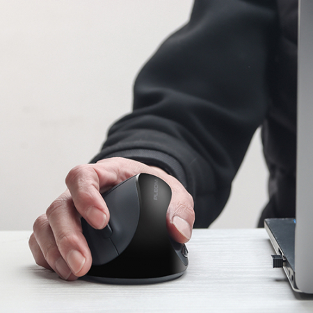 플레오맥스 MOC-VM200 블루투스 무선 겸용 버티컬 마우스 #6