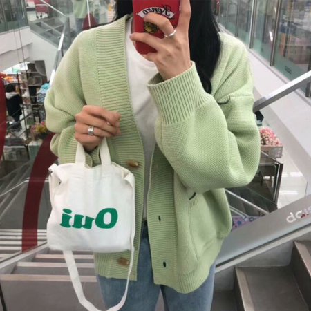 미니 오위 도트 크로스 에코백 #2