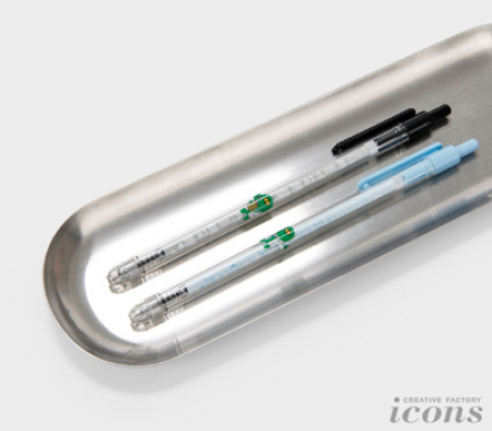 초록이 캐릭터 얇은 필기용 볼펜 #2