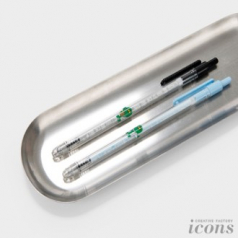 초록이 캐릭터 얇은 필기용 볼펜