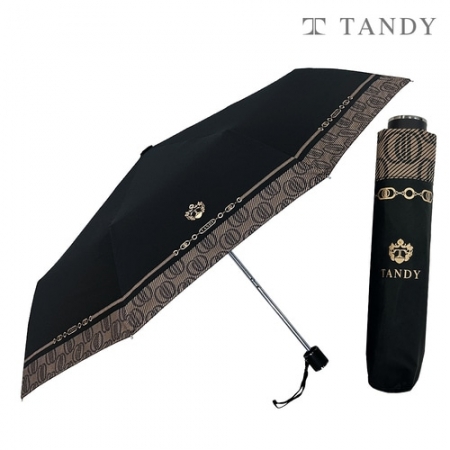 탠디 체인벨트 방풍 3단우산 블랙 #3