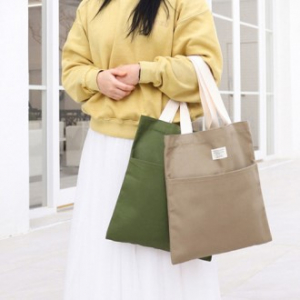 루무드 베이직 포켓 에코백