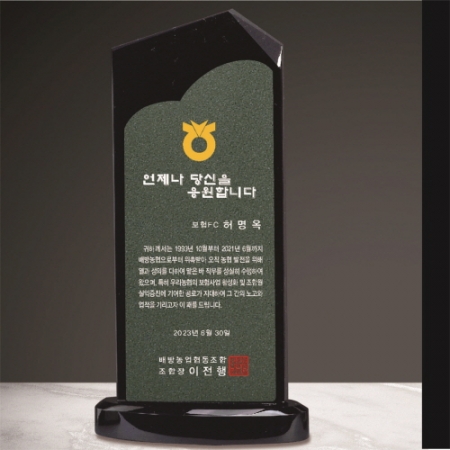 크리스탈 상패 233 #6