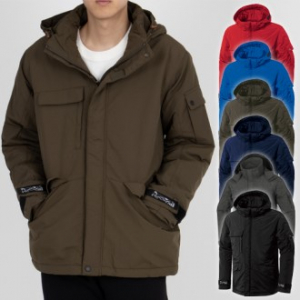 방수 방한 폴라폴리스 내피 탈부착 후드 점퍼 (S-4XL)