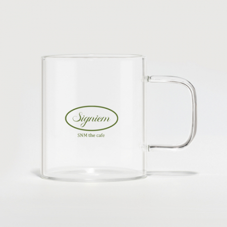 시그니엠 모던 내열 유리컵 // 브랜딩 커스텀 굿즈 패키지 #3