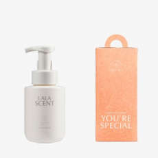 스페셜 선물 세트 1P  비건 퍼퓸 핸드 워시 러브브리즈 300ml