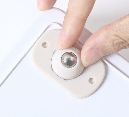 이동바퀴4p 부착형 이동 바퀴 끌림방지 이동바퀴 미니롤러 휠 #2