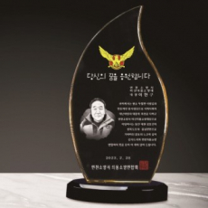크리스탈 상패 256