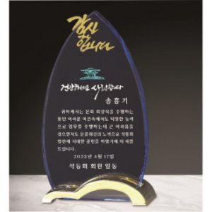 크리스탈 상패 285