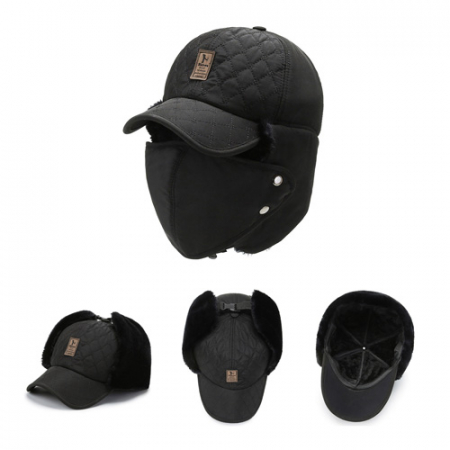 BKH 똑딱 탈부착 귀돌이 마스크 방한모자 #2