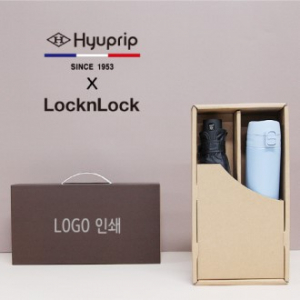 협립 3단 암막 고밀도 수동 우양산 + 락앤락 슬림핏 원터치 400ml 텀블러세트