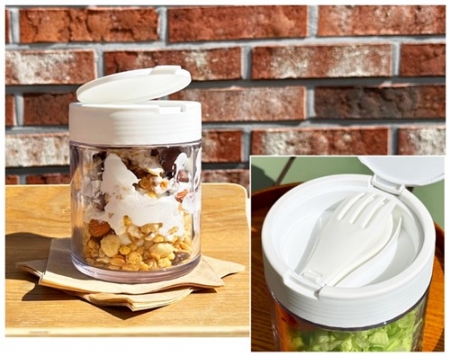 티스카페 스포크 캐니스터 접이식 스푼포크 내장된 밀폐용기 #5