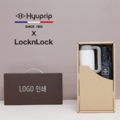 협립 3단 암막 커넥션 완전자동 우양산 + 락앤락 테이블머그 473ml 텀블러 세트