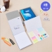 작은이미지: SY-10 하드커버리갈메모지+수첩형인덱스포스트잇(종합형) 세트 #2