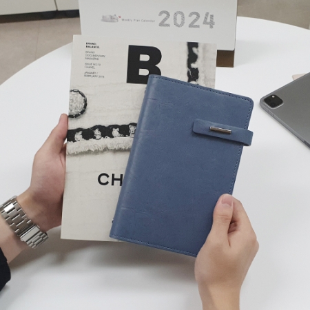 뉴벨라 6공 자석 시스템 다이어리 40절 #4