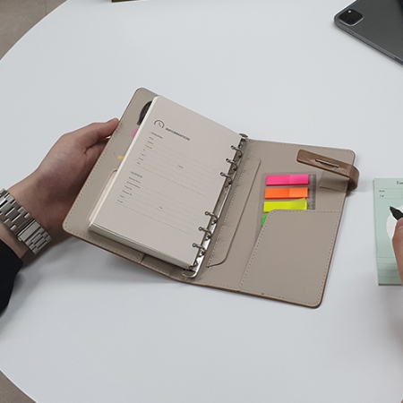 뉴벨라 6공 자석 시스템 다이어리 40절 #7