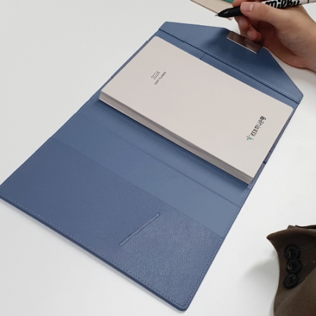 뉴프로 양장 끼움식 다이어리 3단 A5 #7