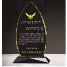 크리스탈 상패 295