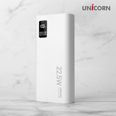 유니콘 20000mAh 대용량 보조배터리 C타입 PD3 ,0 고속충전 동시 충전가능 PD-20000M #3