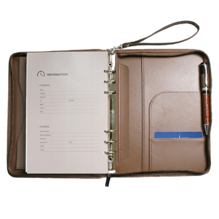 엘린 지퍼 6공 다이어리 25절 #6