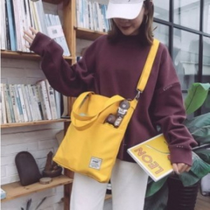 크로스 캔버스 가방, 숄더백