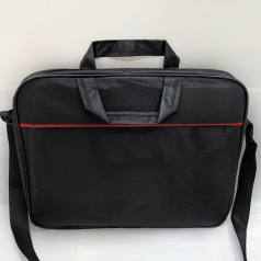 비즈니스 블랙 손잡이 풍성 서류가방