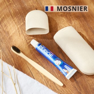 모스니에 대나무 칫솔 + 페리오 치약 50g + 생분해 케이스 대형