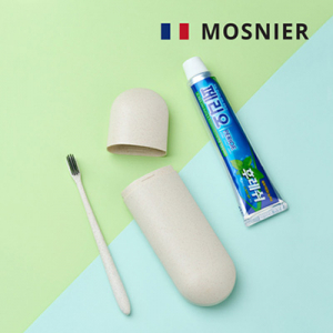 모스니에 생분해 칫솔 + 페리오 치약 150g + 생분해 케이스 대형