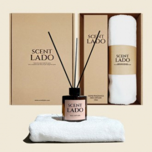 송월 센트라도 디퓨저 150ml + 타올(수건) 세트