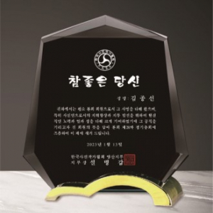 크리스탈 상패 310