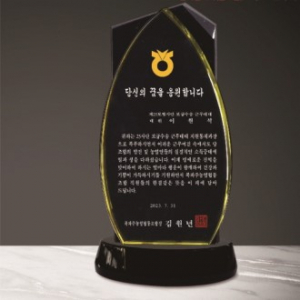 크리스탈 상패 300