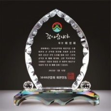 크리스탈 상패 322