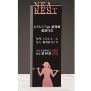 크리스탈 니어리스트 골프 트로피 229