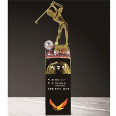 크리스탈 이글 남성 골프트로피 202