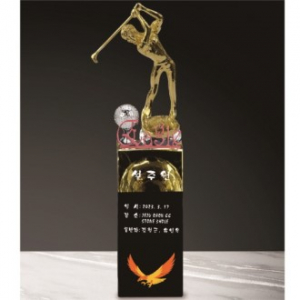 크리스탈 이글 남성 골프트로피 202