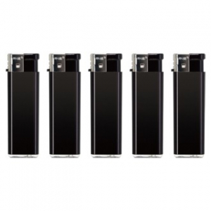 하나로 미니 원푸쉬 흑색 라이터