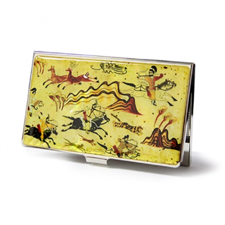 나전칠기 자개 명함케이스 (조각보2 등 옵션) 명함지갑 명함함 한국 전통 문양 #5