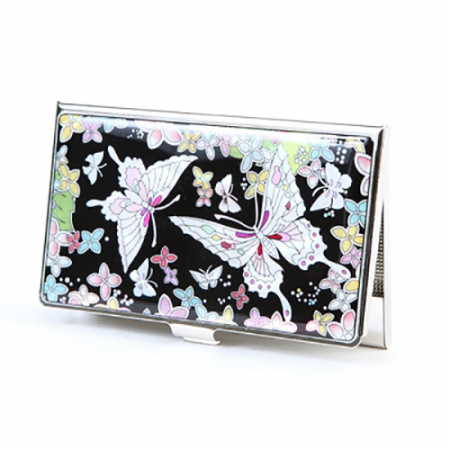 나전칠기 자개 명함케이스 (송하 맹호도등 옵션 선택) 명함 지갑 한국 전통 문양 #5