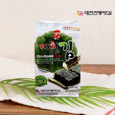 대천 전통 맛김 도시락김 15봉 세트 #4