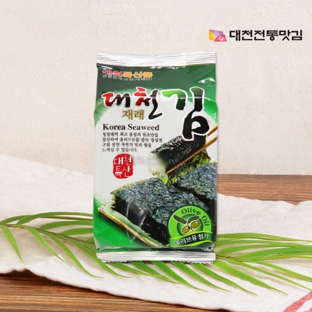 대천 전통 맛김 도시락김 15봉 세트 #5