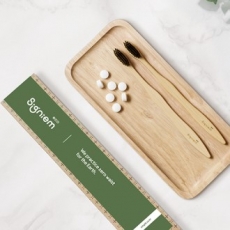 시그니엠 대나무 칫솔 치약 세트 브랜딩 커스텀 패키지