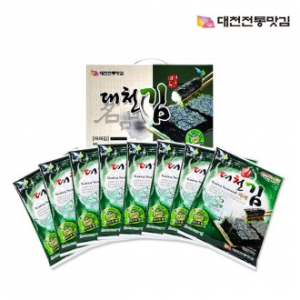 대천 전통 맛김 재래 전장 8봉세트
