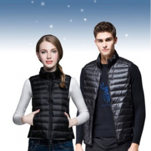 혹한기 초경량 오리털 다운 패딩 발열 조끼 베스트 핫팩 별도 판매