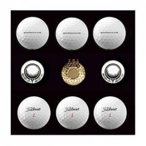 타이틀리스트 PRO V1x 6구 볼마커 2조 싸바리 케이스세트