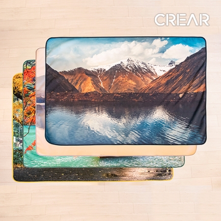 DTP 전사 퍼담요[100x150cm] 주문제작형 #2